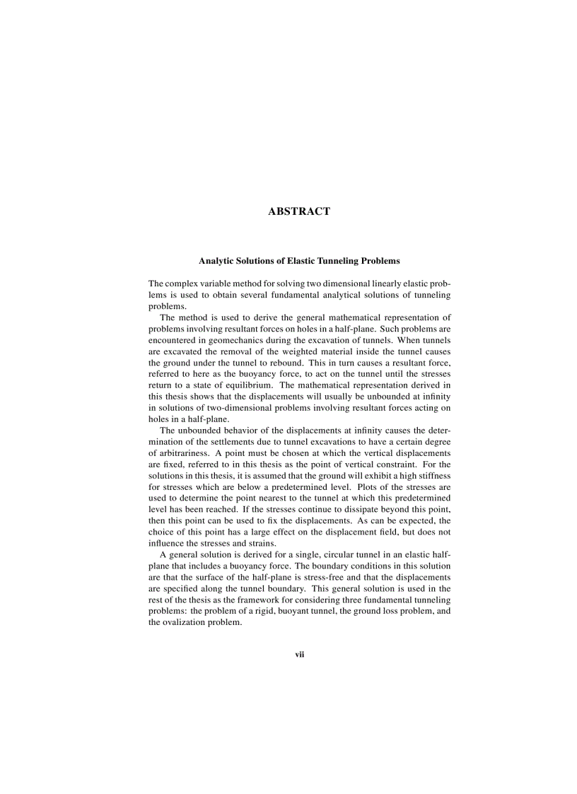 image for page Analytic Solutions of Elastic Tuneling Problems