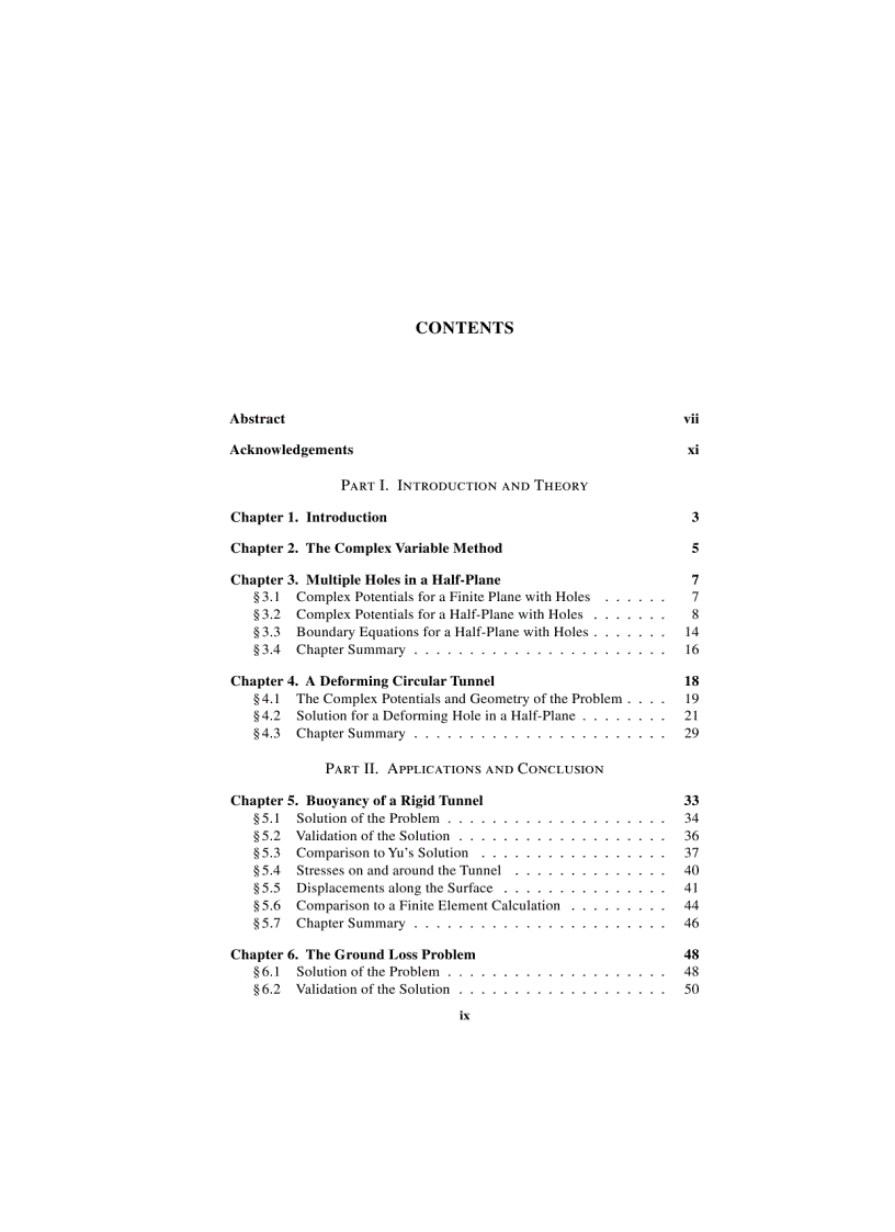 image for page Analytic Solutions of Elastic Tuneling Problems