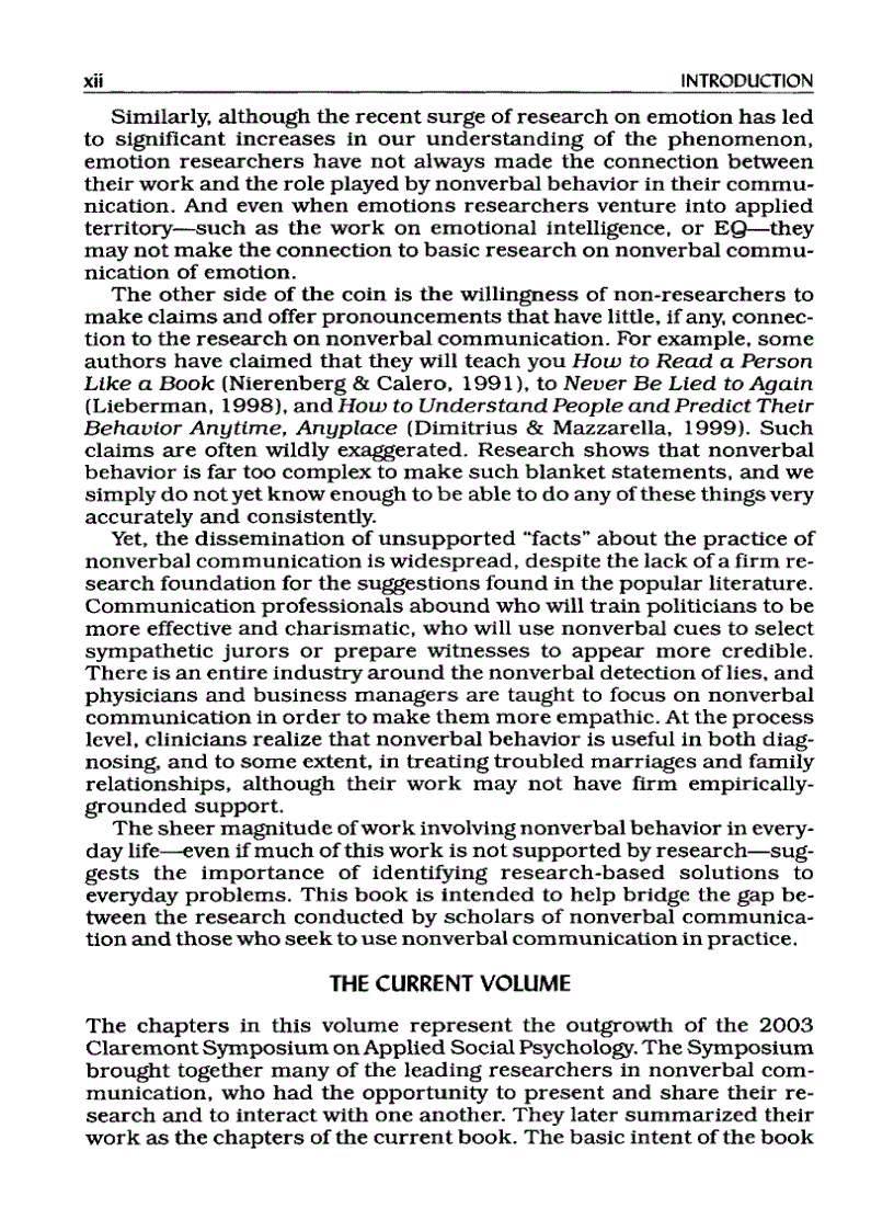 image for page Applications of Nonverbal Communication
