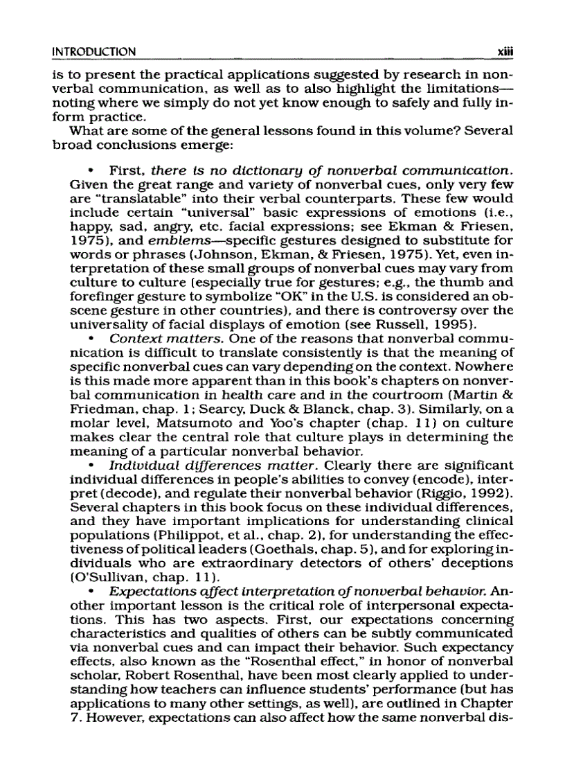 image for page Applications of Nonverbal Communication