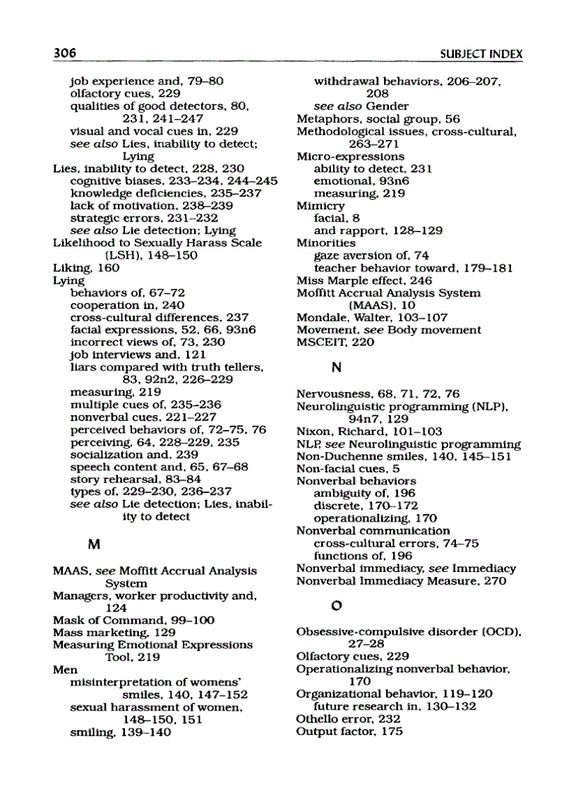 image for page Applications of Nonverbal Communication