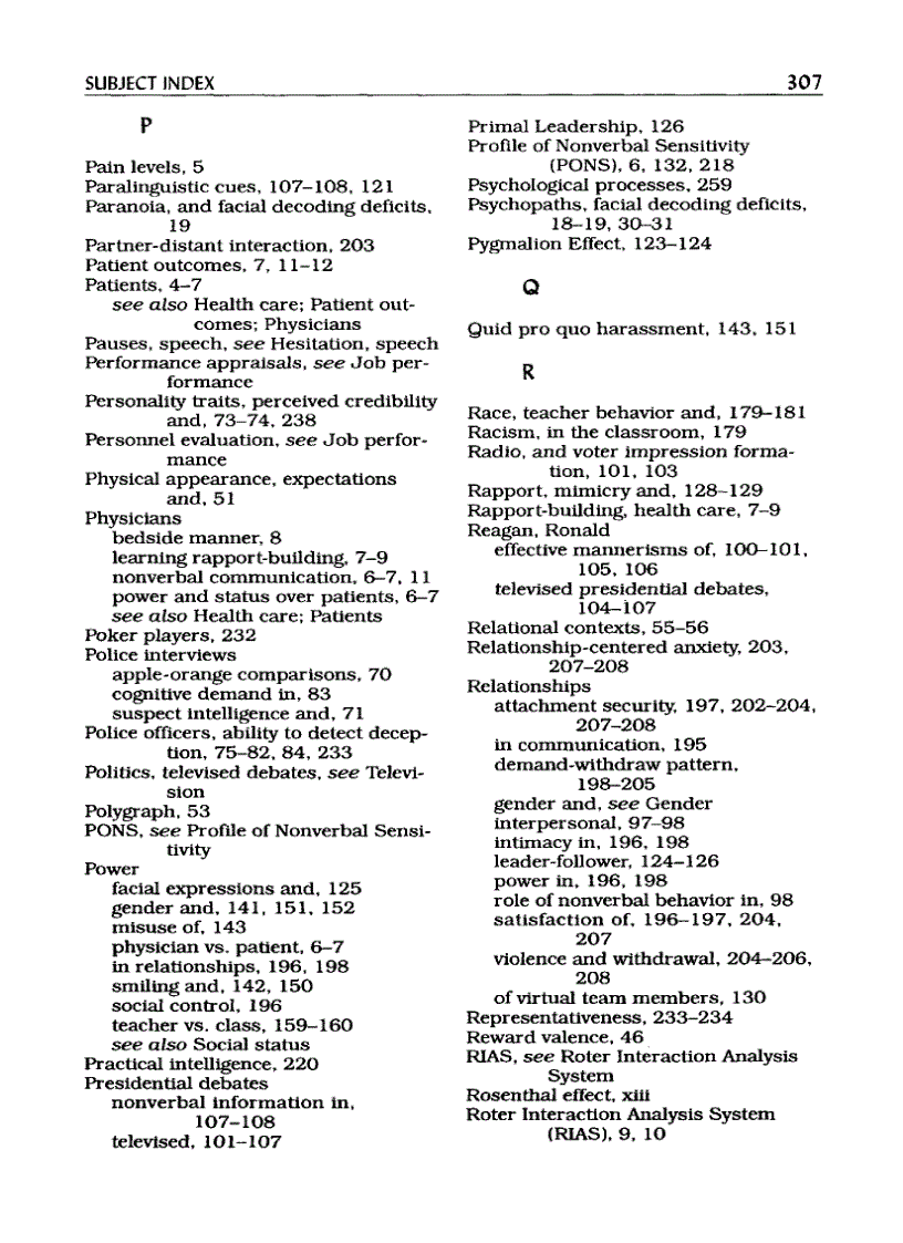 image for page Applications of Nonverbal Communication