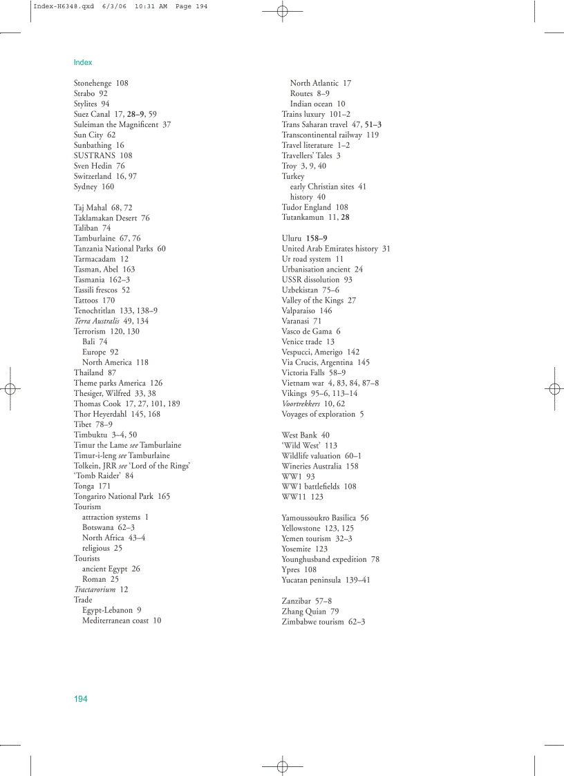 image for page Atlas of Travel and Tourism Development