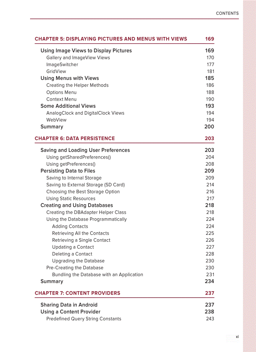 image for page Beginning Android Application Development