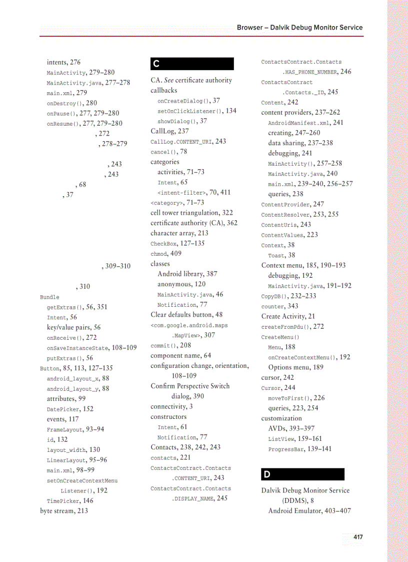 image for page Beginning Android Application Development