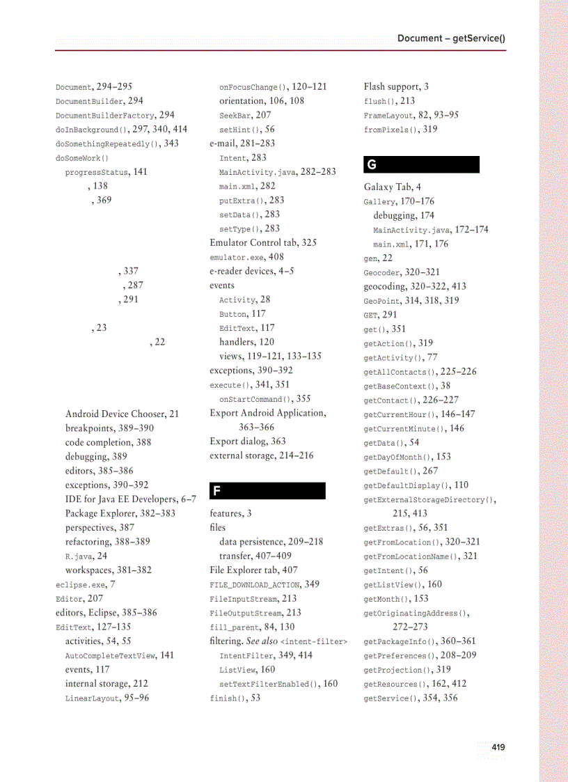 image for page Beginning Android Application Development
