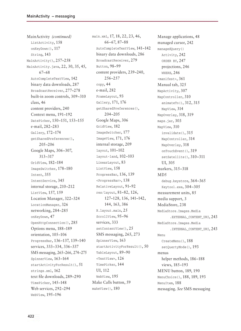 image for page Beginning Android Application Development