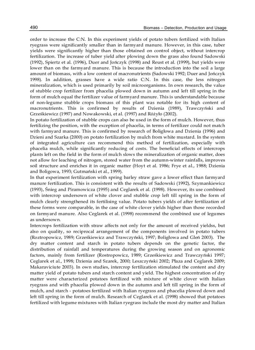 image for page Biomass Detection