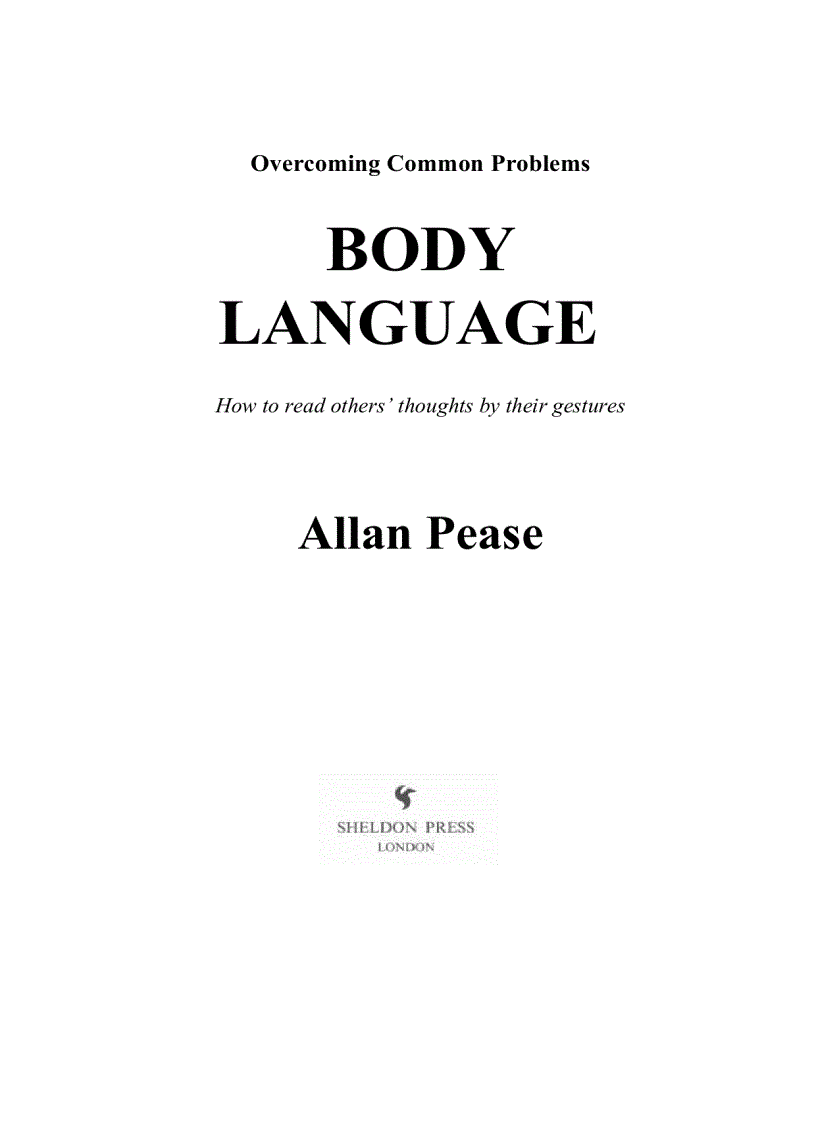 Body Language How to Read Other s thoughts by their Gestures