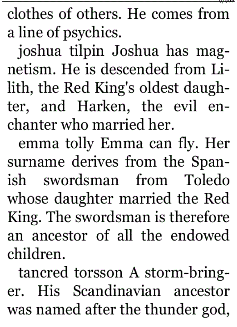 image for page Charlie Bone and the Red Knight