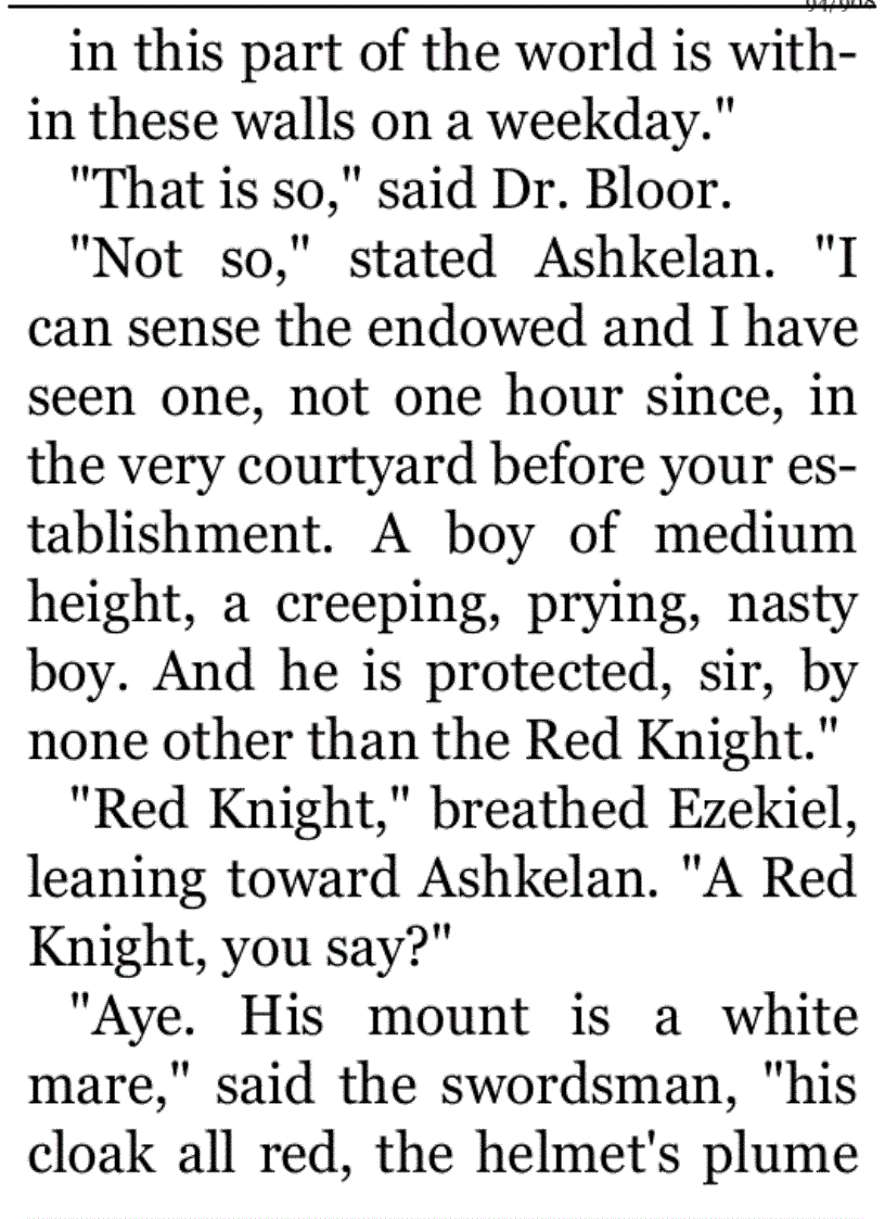 image for page Charlie Bone and the Red Knight