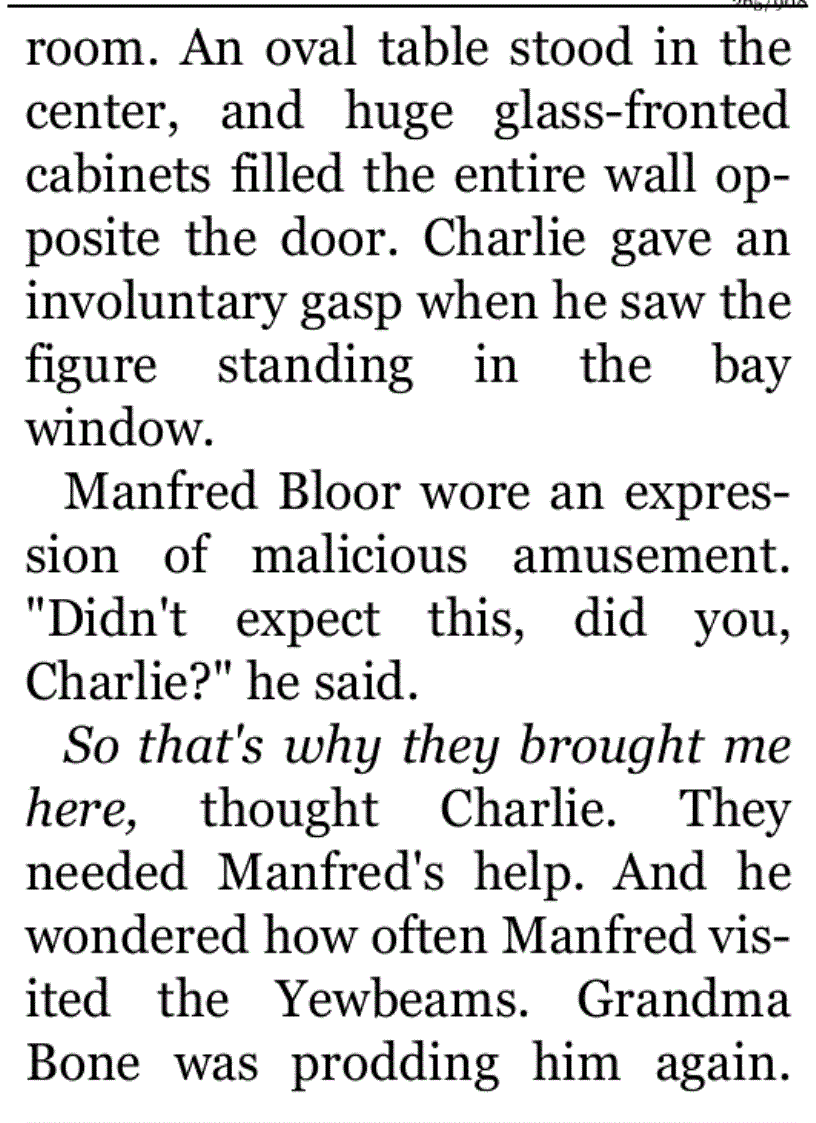 image for page Charlie Bone and the Red Knight