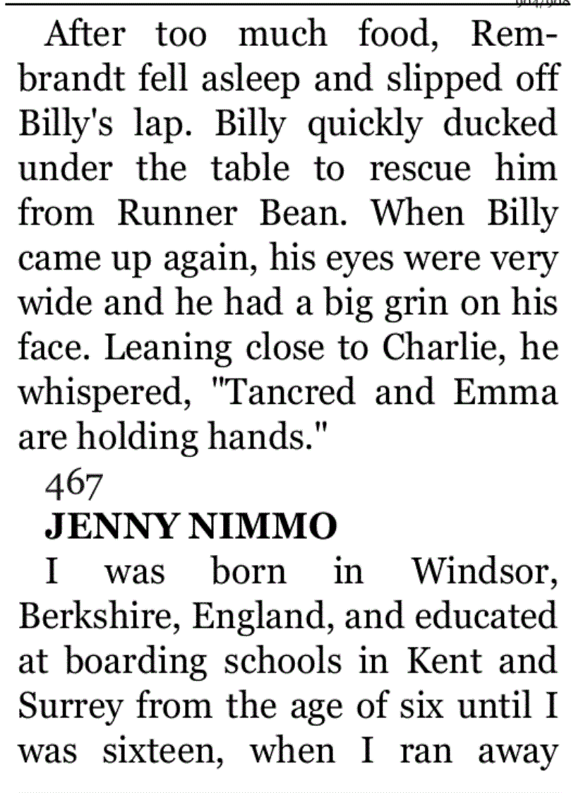 image for page Charlie Bone and the Red Knight