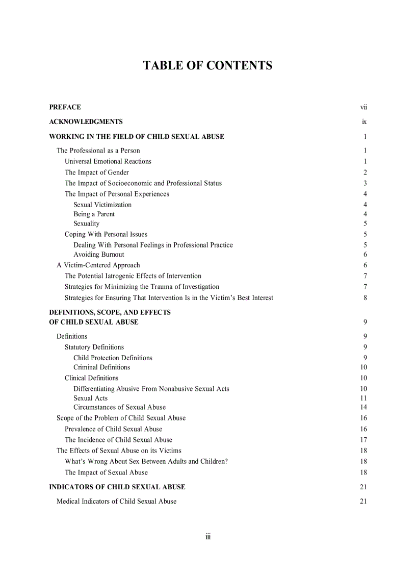 image for page Child Sexual Abuse Intervention and Treatment Issues