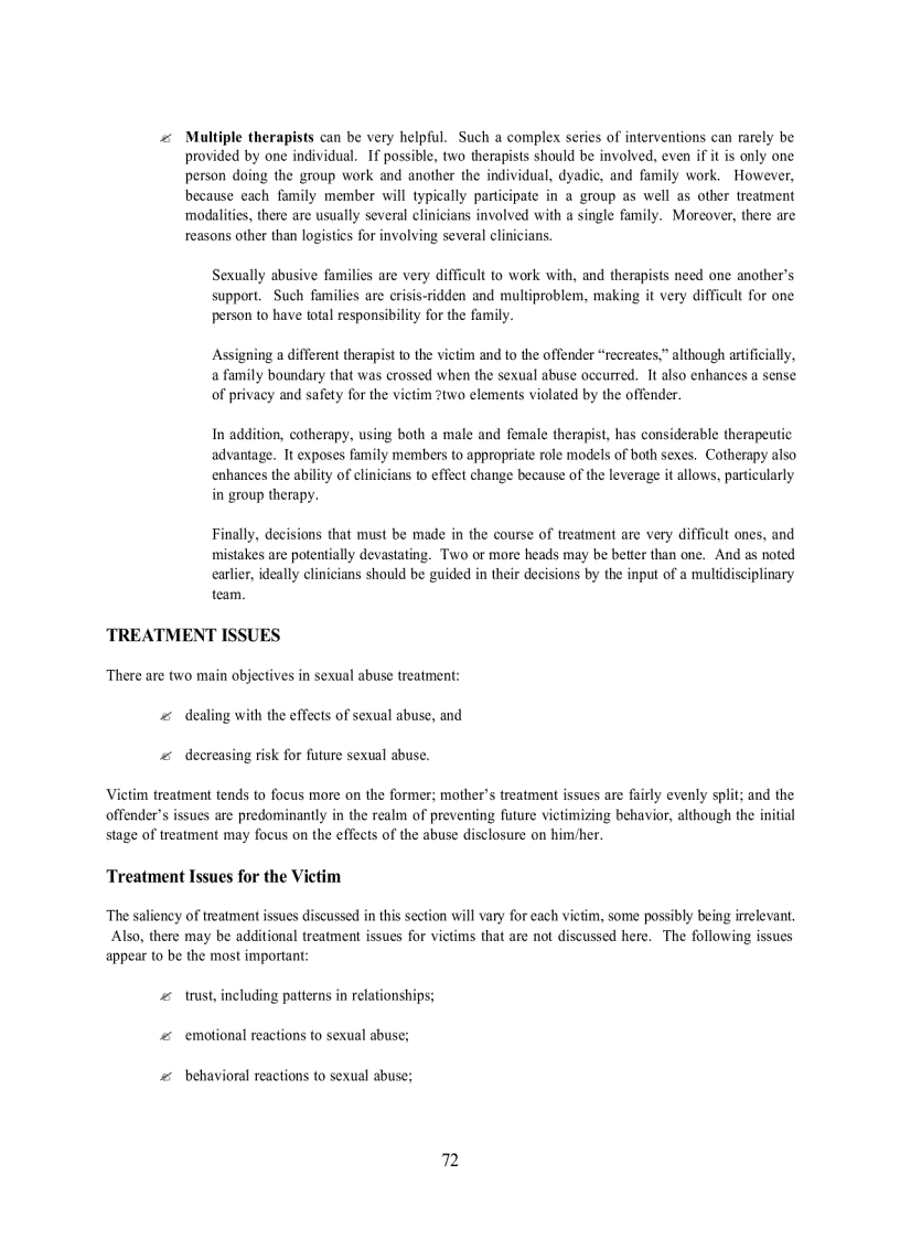 image for page Child Sexual Abuse Intervention and Treatment Issues