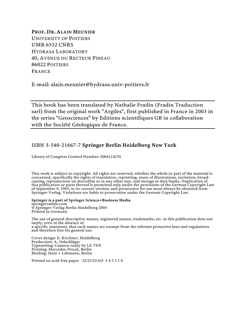 image for page Clays 2005 First Edition