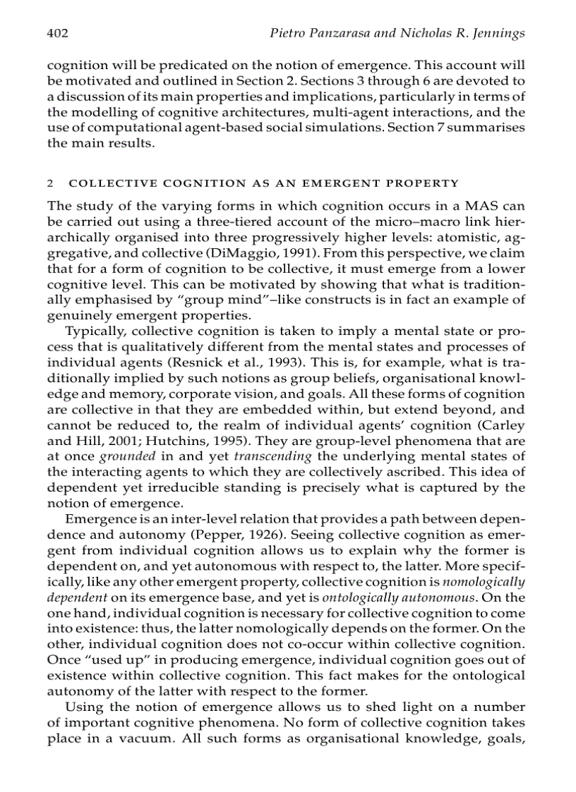 image for page Cognition and Multi Agent Interaction