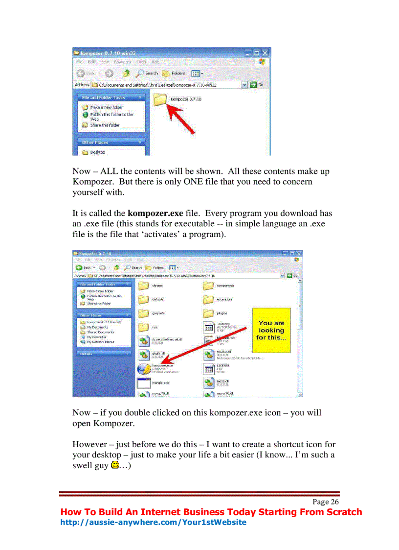 image for page Create Your First Website By 3 45 This Afternoon