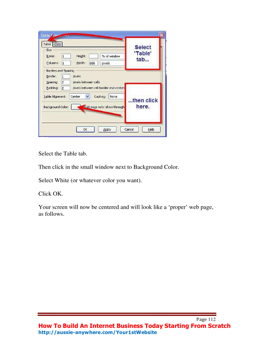 image for page Create Your First Website By 3 45 This Afternoon