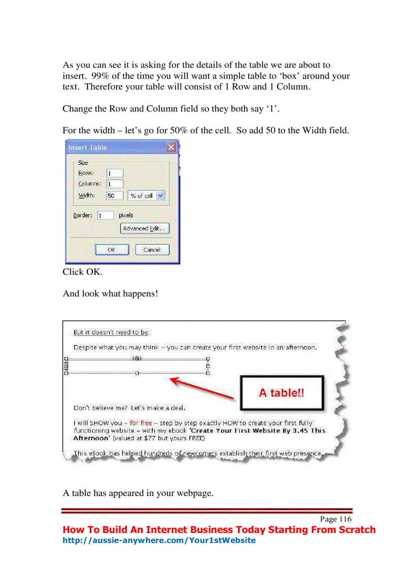 image for page Create Your First Website By 3 45 This Afternoon
