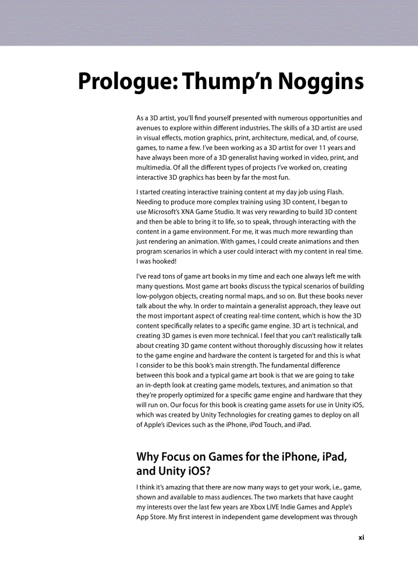 image for page Creating 3D Game Art for the iPhone with Unity