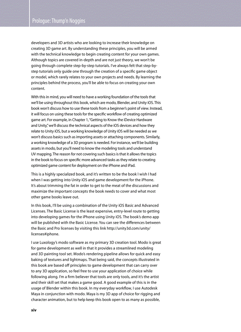 image for page Creating 3D Game Art for the iPhone with Unity