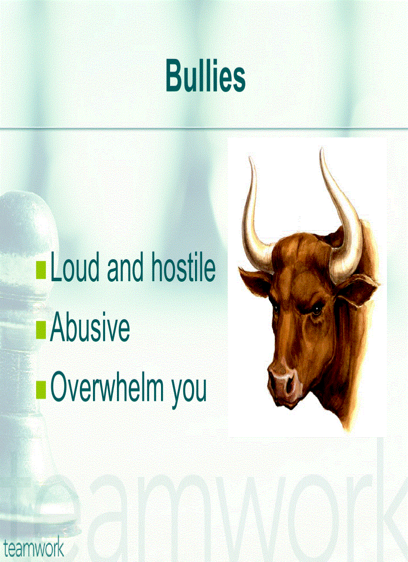 image for page Dealing with Difficult People in the Workplace