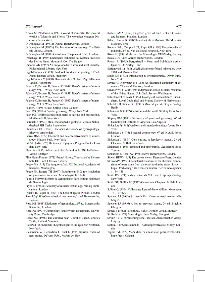 image for page Dictionary of Gems and Gemology 2nd Edition