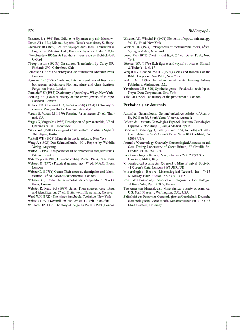 image for page Dictionary of Gems and Gemology 2nd Edition