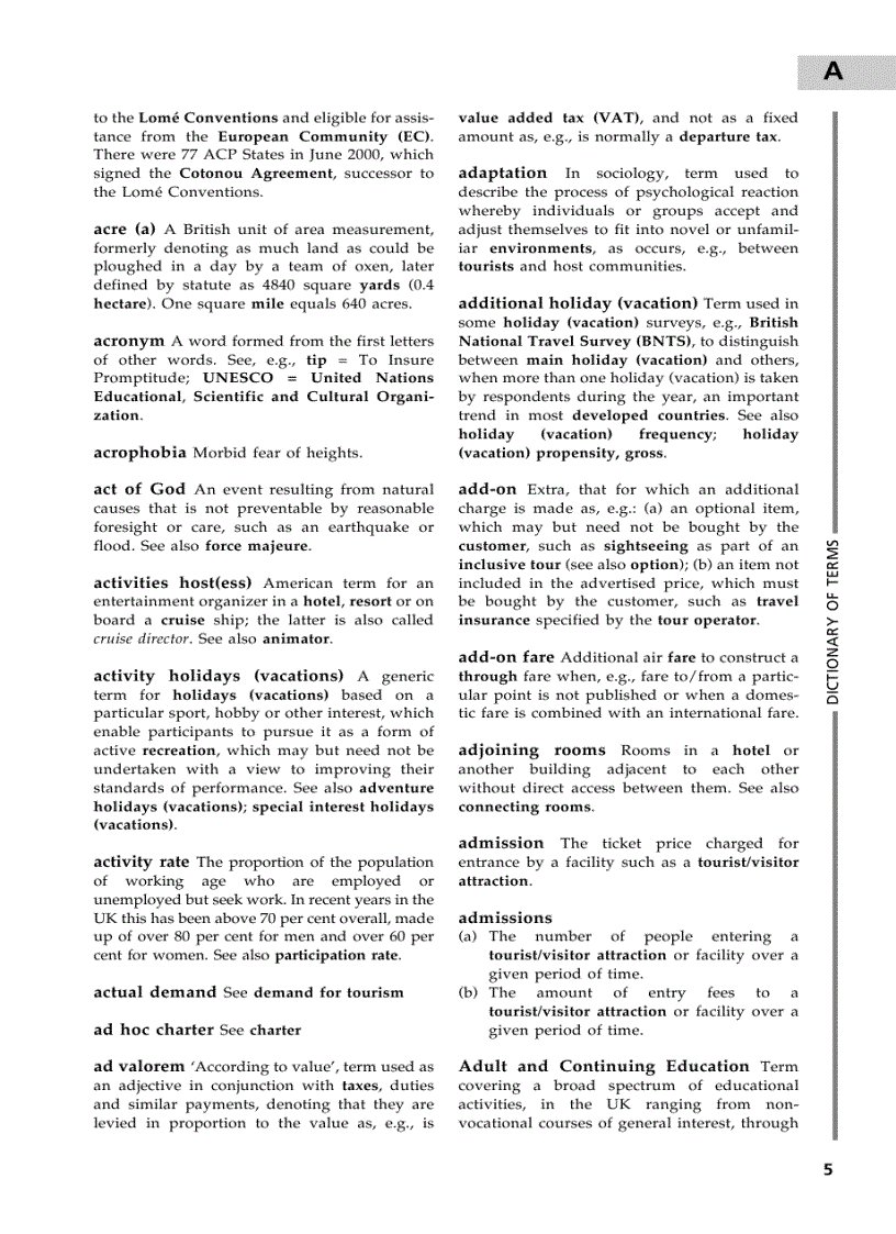 image for page Dictionary of Travel