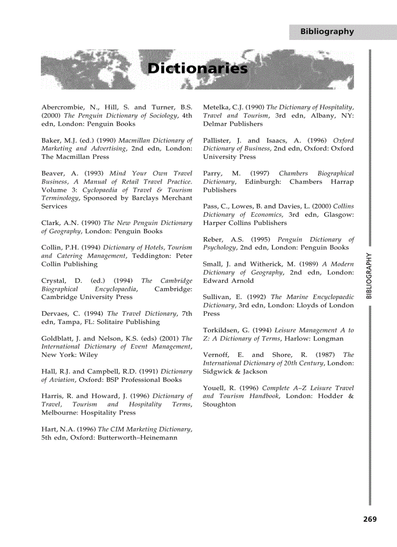 image for page Dictionary of Travel