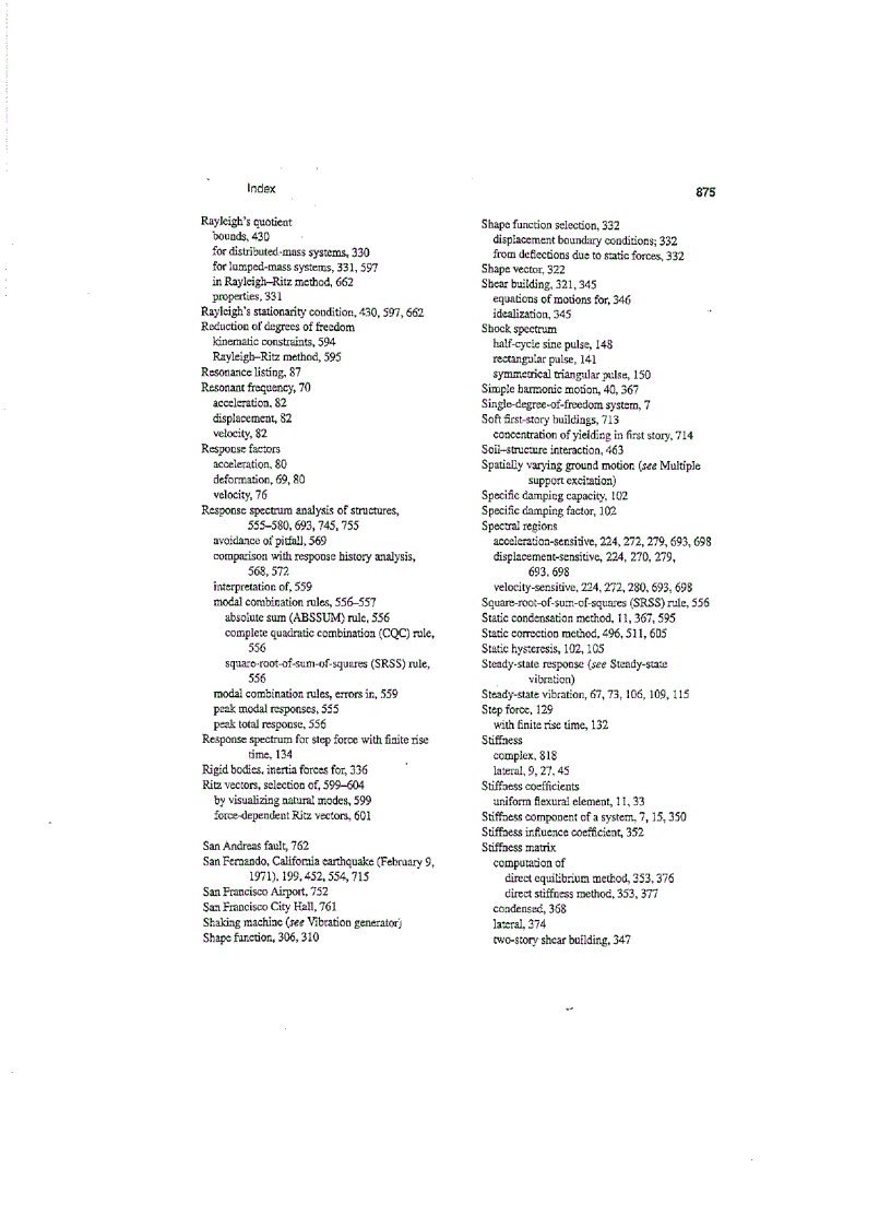 image for page Dynamics of Structures 3rd Edition