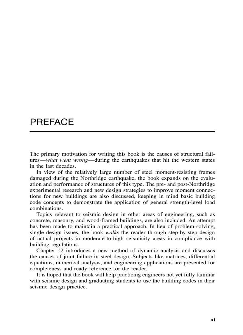 image for page Earthquake Engineering Application to Design