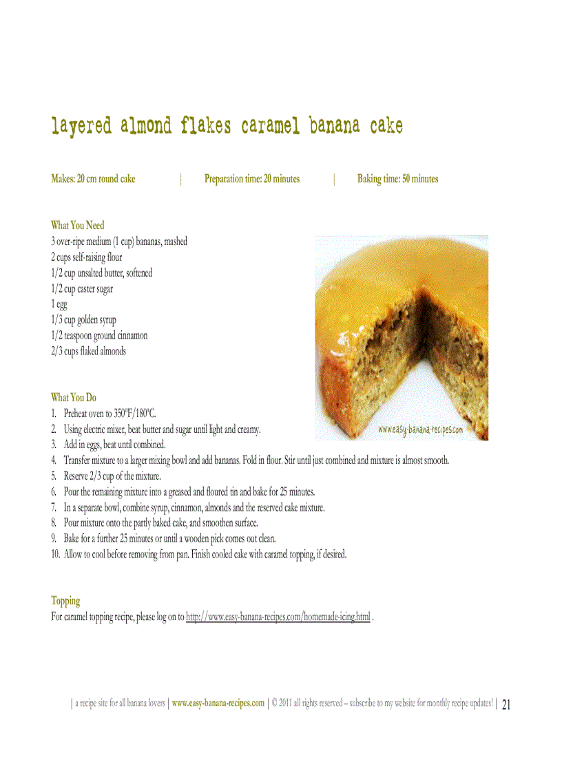 image for page Easy Banana Recipes for All Banana Lovers