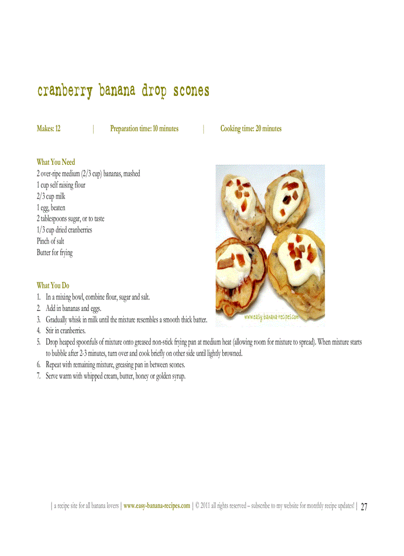 image for page Easy Banana Recipes for All Banana Lovers