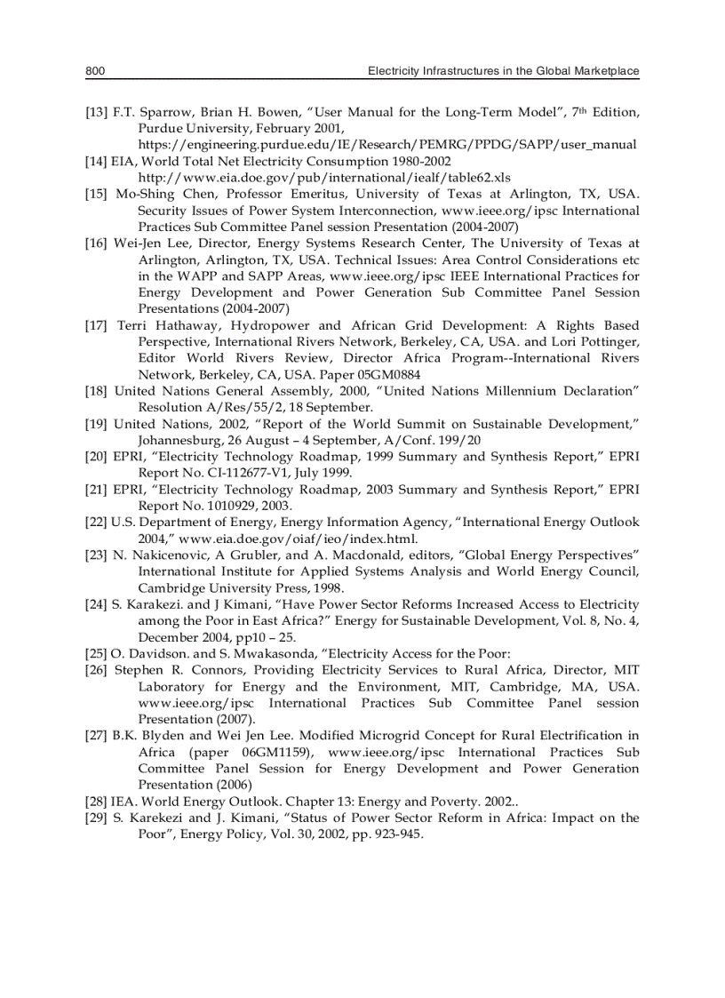 image for page Electricity Infrastructures in the Global Marketplace