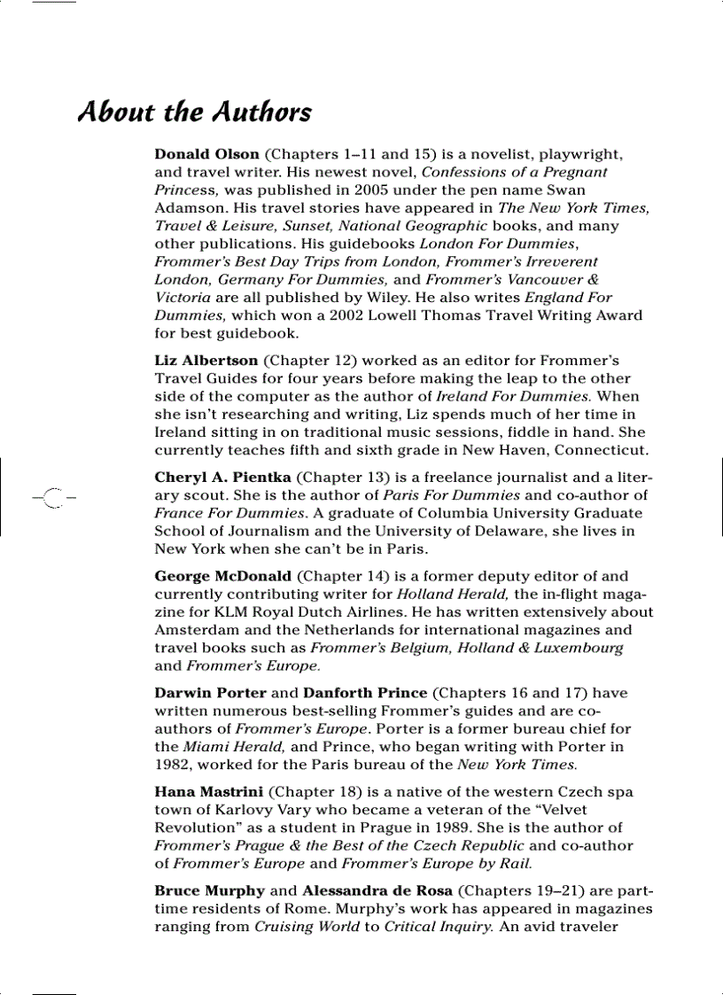 image for page Europe For Dummies 1