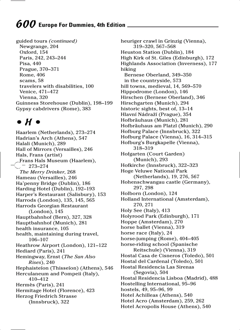 image for page Europe For Dummies 1