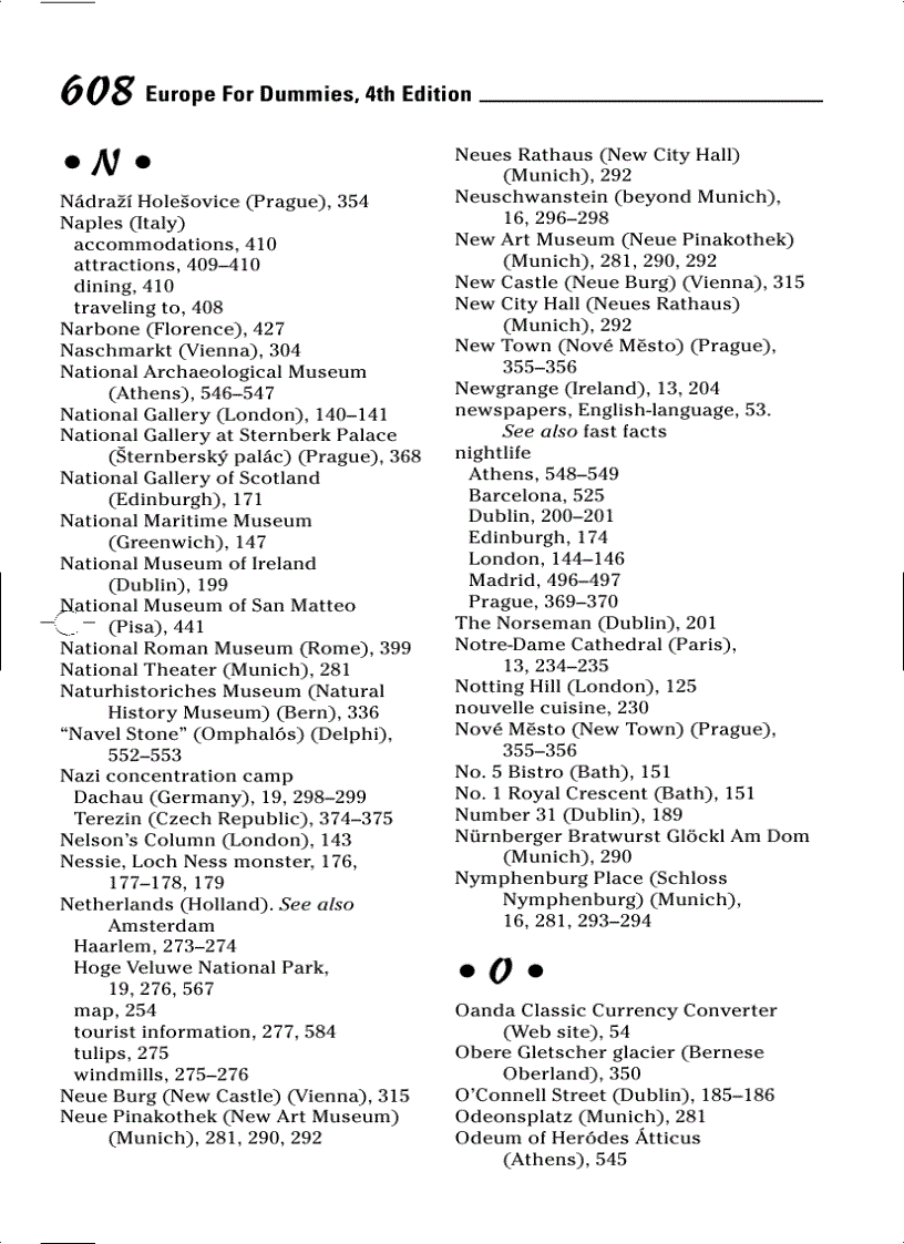 image for page Europe For Dummies 1