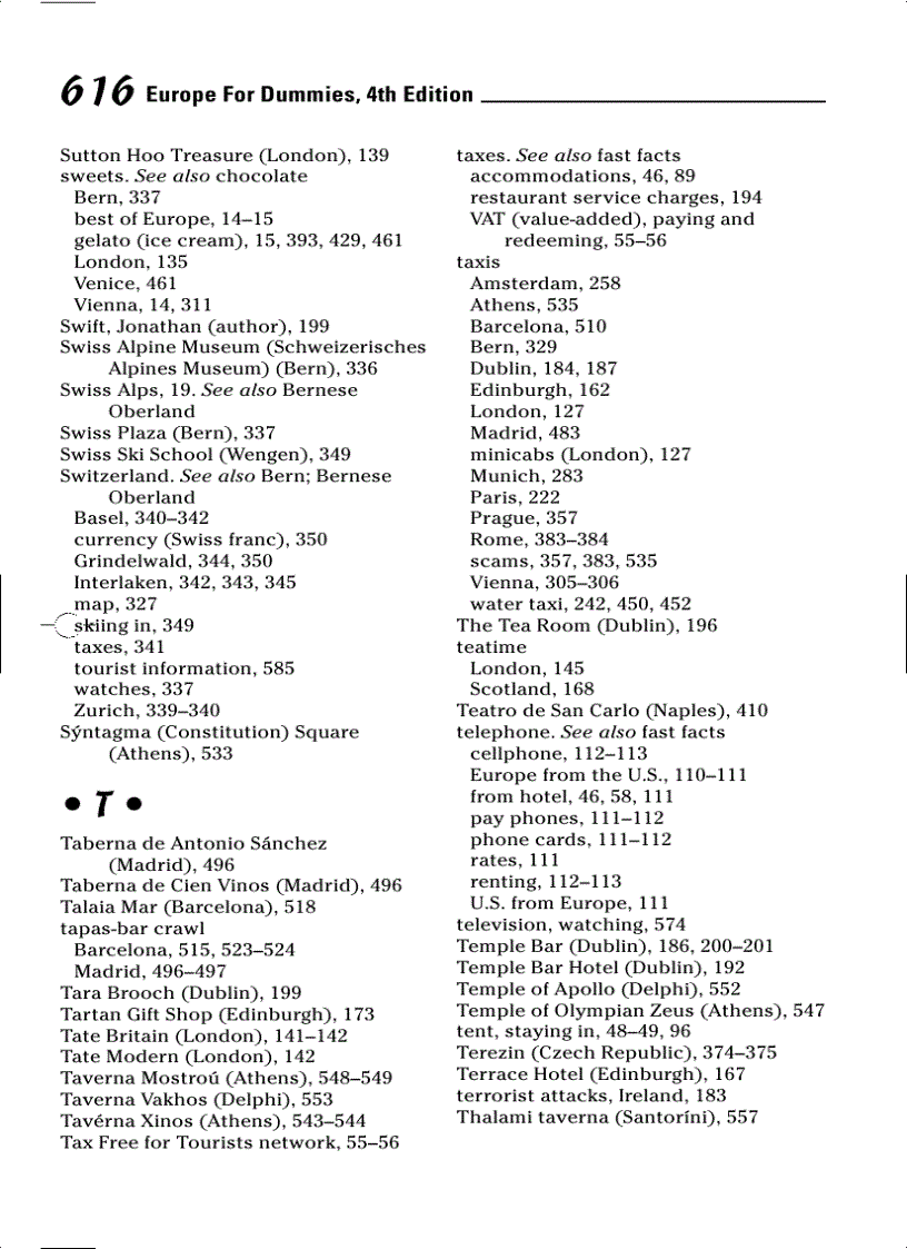 image for page Europe For Dummies 1