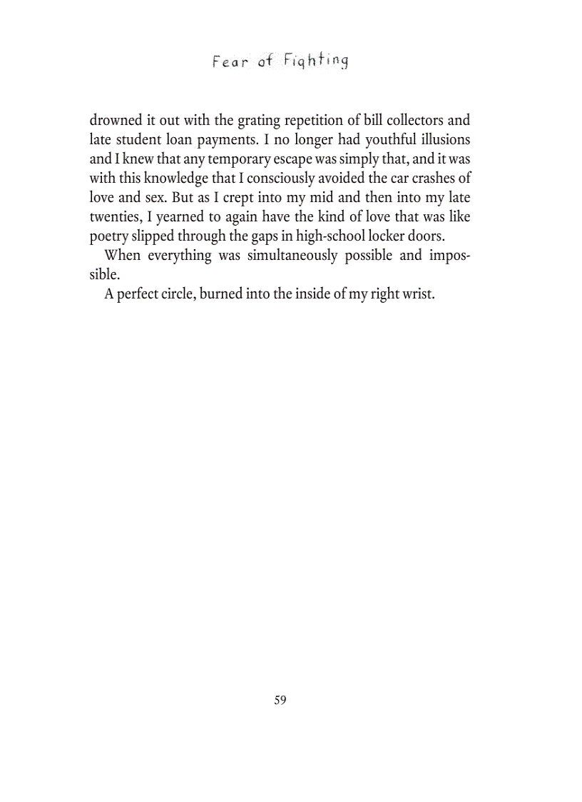 image for page Fear of Fighting