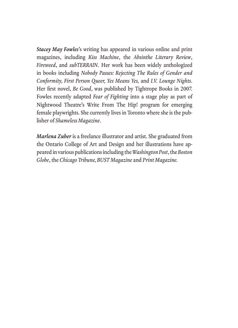 image for page Fear of Fighting