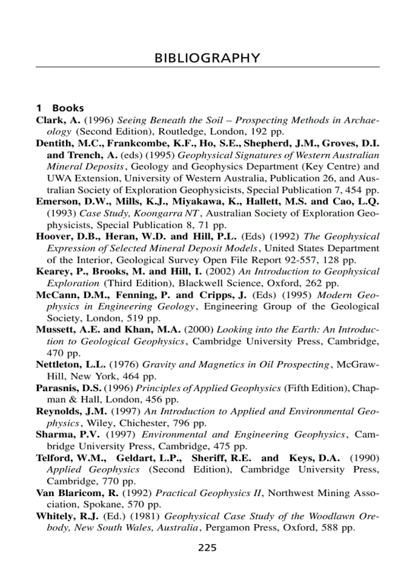 image for page Field Geophysics Geological Field Guide 3rd Edition