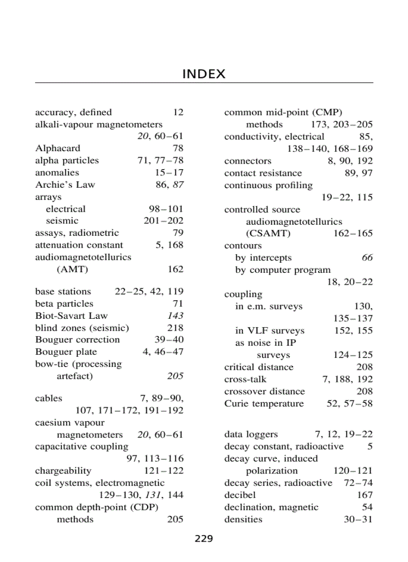 image for page Field Geophysics Geological Field Guide 3rd Edition