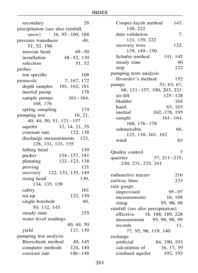 image for page Field Hydrogeology Geological Field Guide 3rd Ed