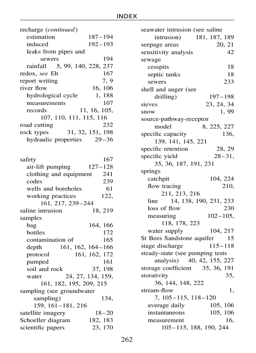 image for page Field Hydrogeology Geological Field Guide 3rd Ed