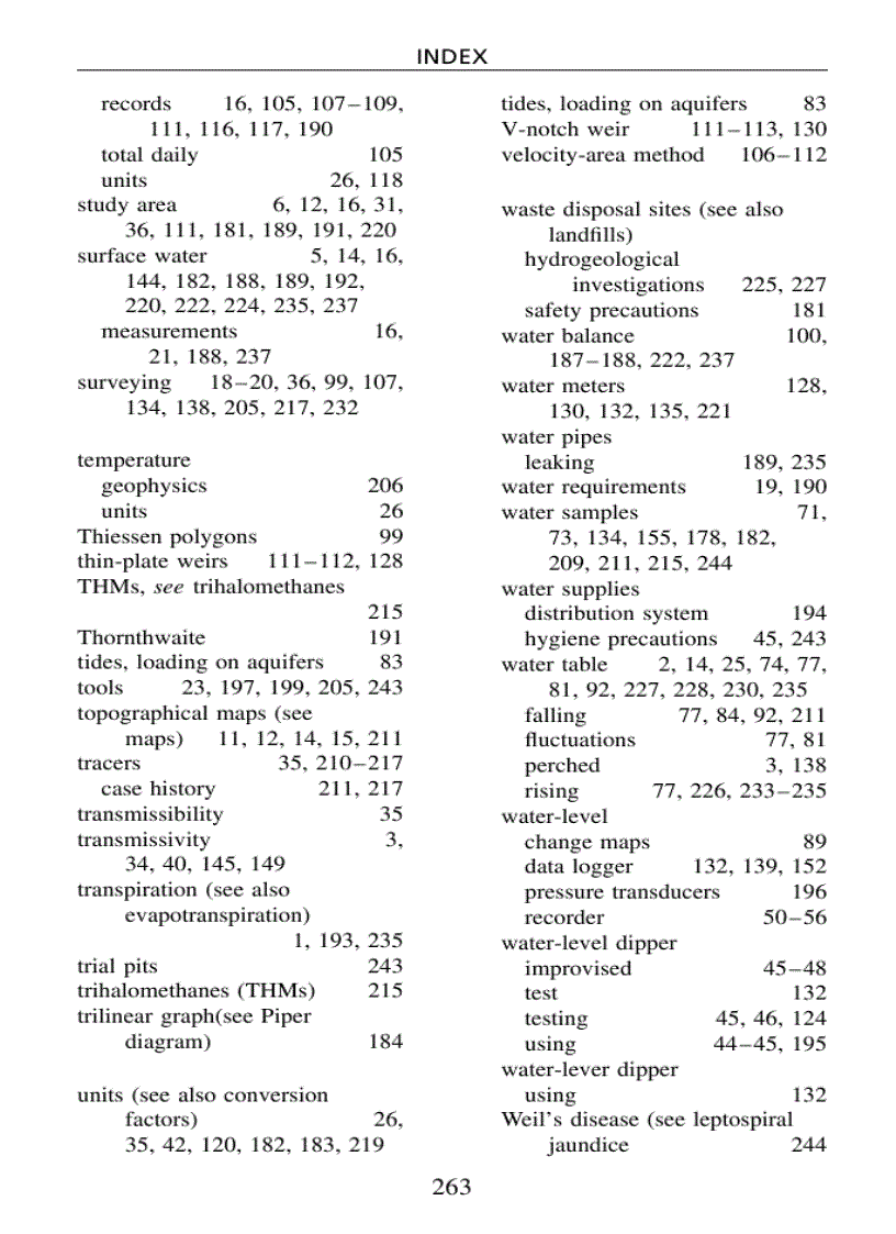 image for page Field Hydrogeology Geological Field Guide 3rd Ed