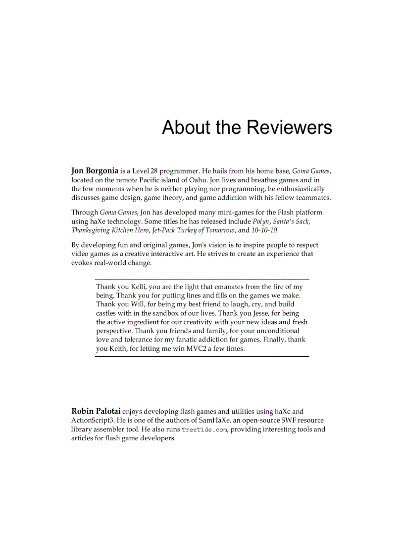 image for page Flash Game Development by Example