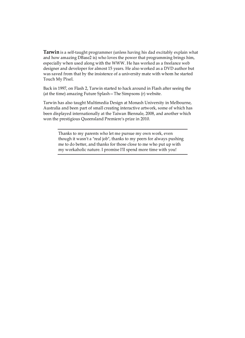 image for page Flash Game Development by Example