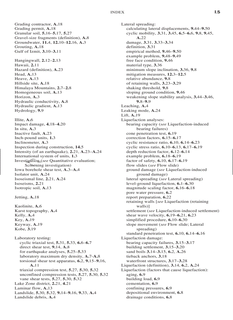 image for page Geotechnical Earthquake Engineering Handbook